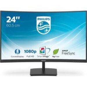 Philips E-line 241E1SC 24 Full HD FreeSync Curved Monitor