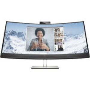 HP E34m G4 34 WQHD VA USB-C Conferencing Curved Monitor