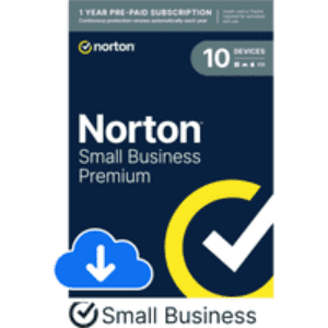 Norton Small Business Premium 2.1 10 Device 12 Month Subscription