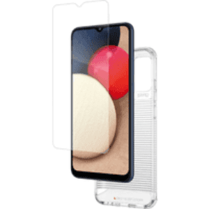 GEAR4 Havana D30 Protective Case and Glass Elite+ Screen Bundle Brand New - Clear - Galaxy A02s