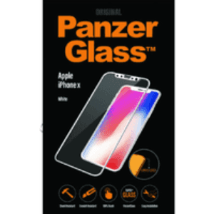 Panzerglass Super+ Tempered Glass Curved Screen Protector Brand New - White - Iphone X
