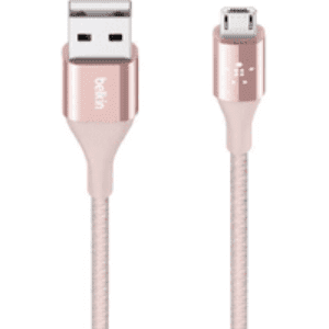 Belkin Mixit DuraTek Micro-USB to USB Charging Cable 1.2m - Brand New - Rose Gold