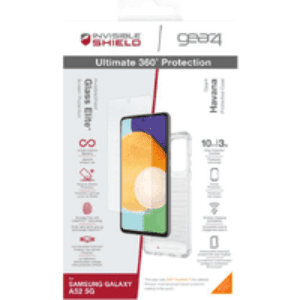 GEAR4 Havana Case and InvisibleShield Screen Protector Bundle Brand New - Clear - Galaxy A52 5g