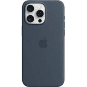 Apple Official Silicone Case with MagSafe Like New - Storm Blue - Iphone 15 Pro Max