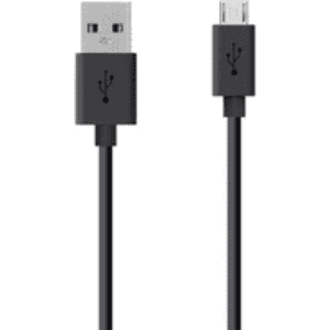 Belkin Mixit Charge & Sync Micro-USB To USB Cable 2m - Pristine - Black