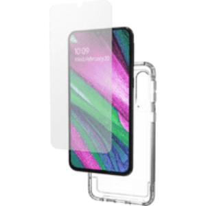 GEAR4 Rugged Wembley Case and InvisibleShield Glass Screen Protector Bundle Brand New - Clear - Galaxy A40